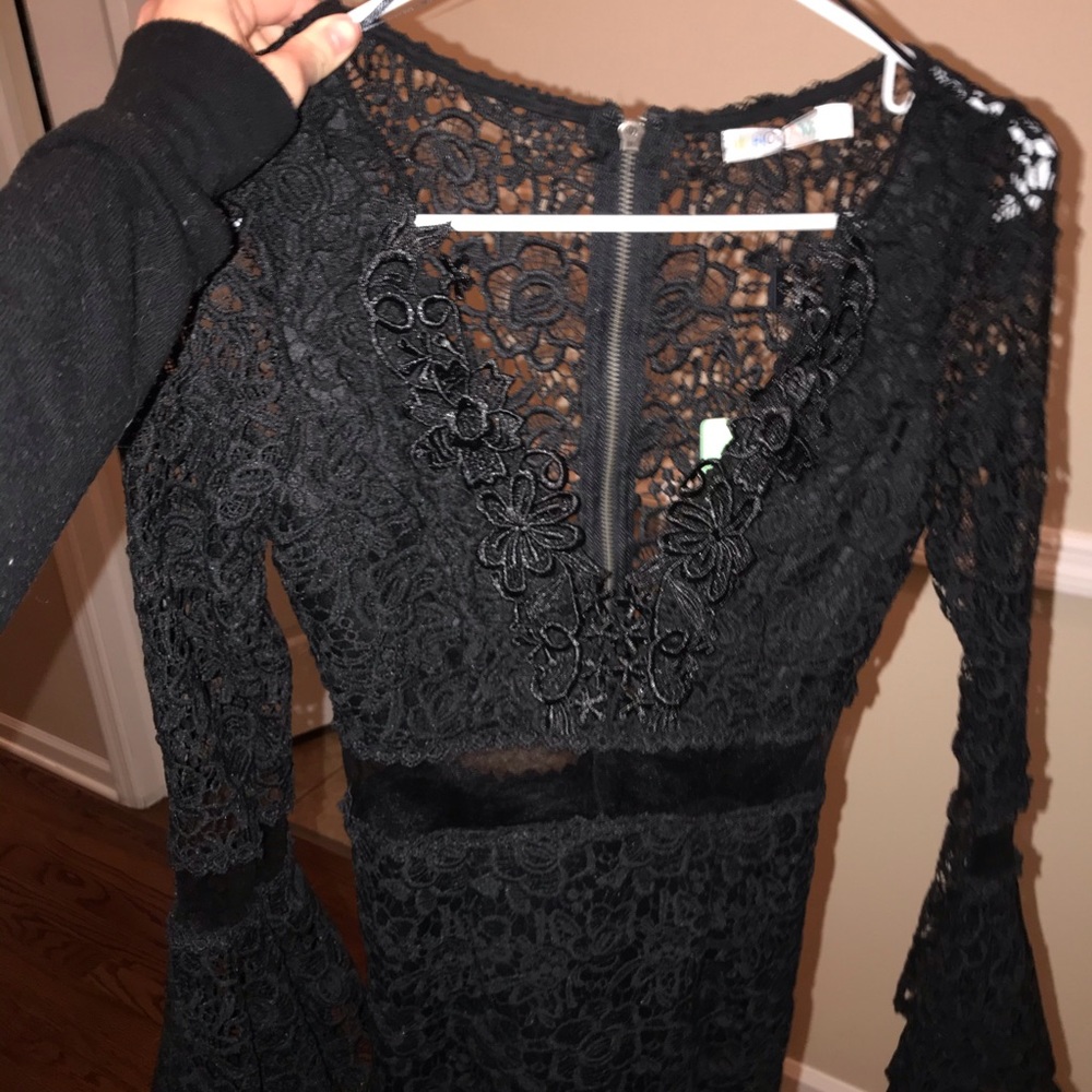 Black Lace Dress